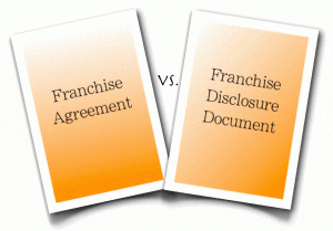 franchise agreement vs. FDD